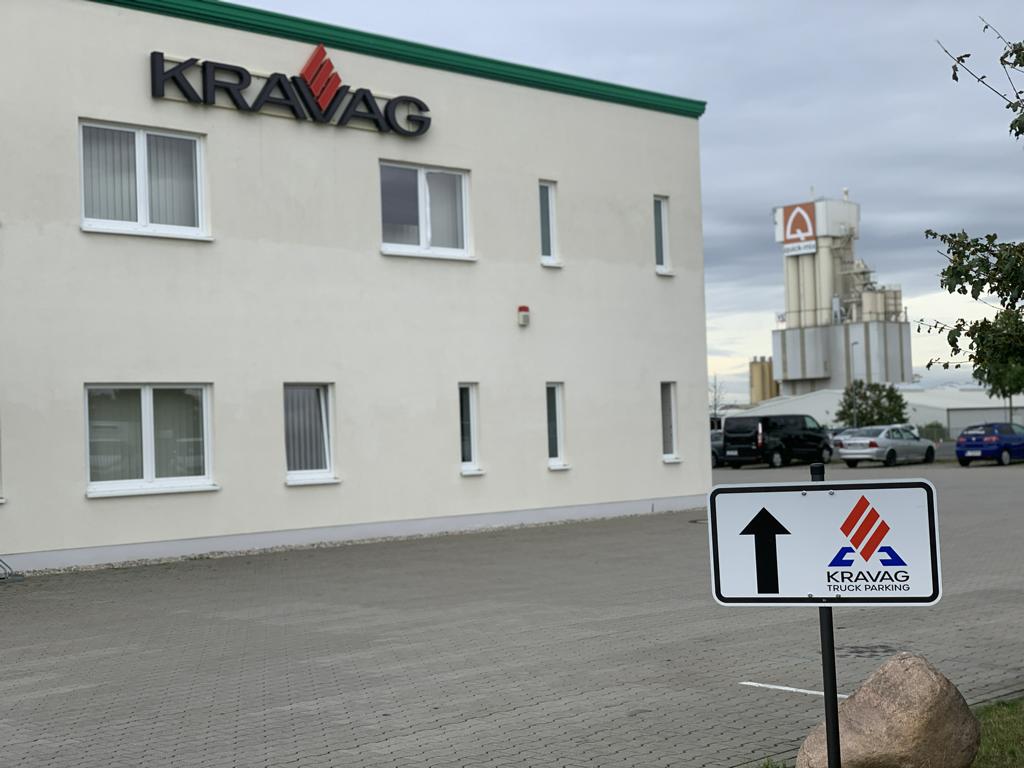 Weg zum Parkplatz